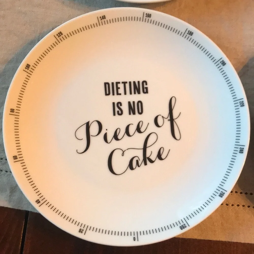 Z Gallerie Weight for Dessert Plate Set